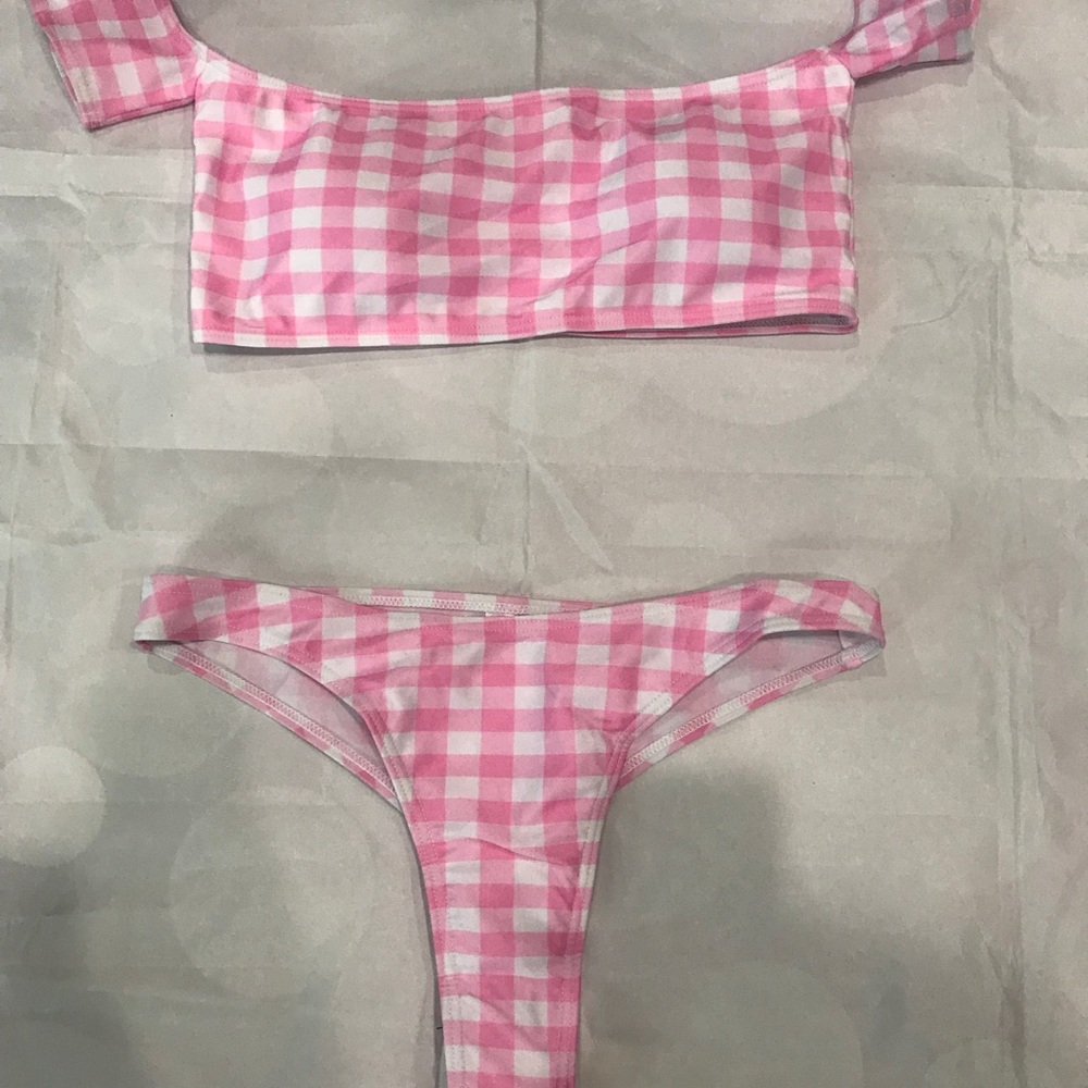 Pink bikini